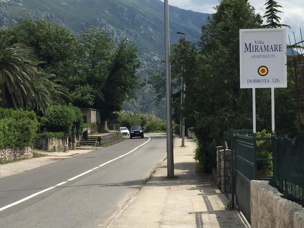 Villa Miramare , Dobrota Seafront Kotor Dış mekan fotoğraf
