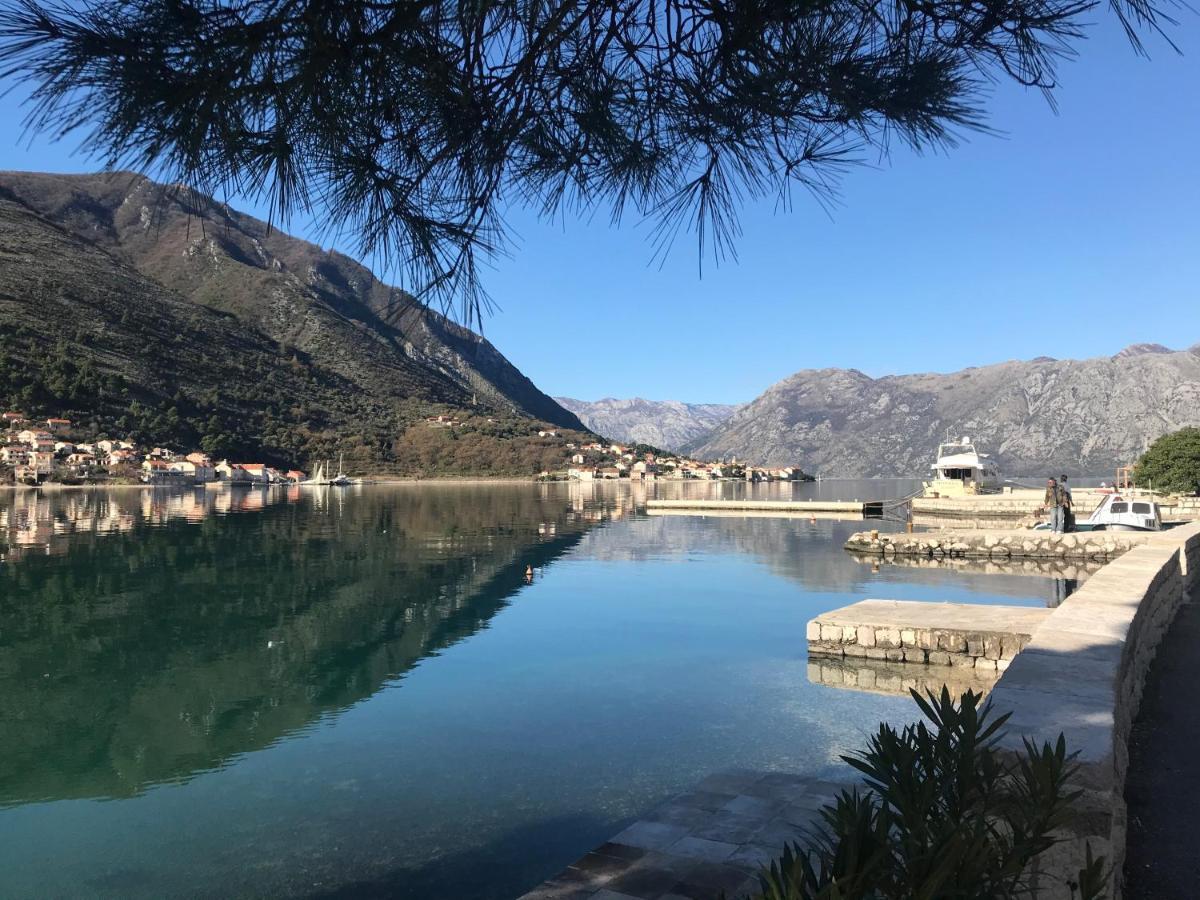 Villa Miramare , Dobrota Seafront Kotor Dış mekan fotoğraf